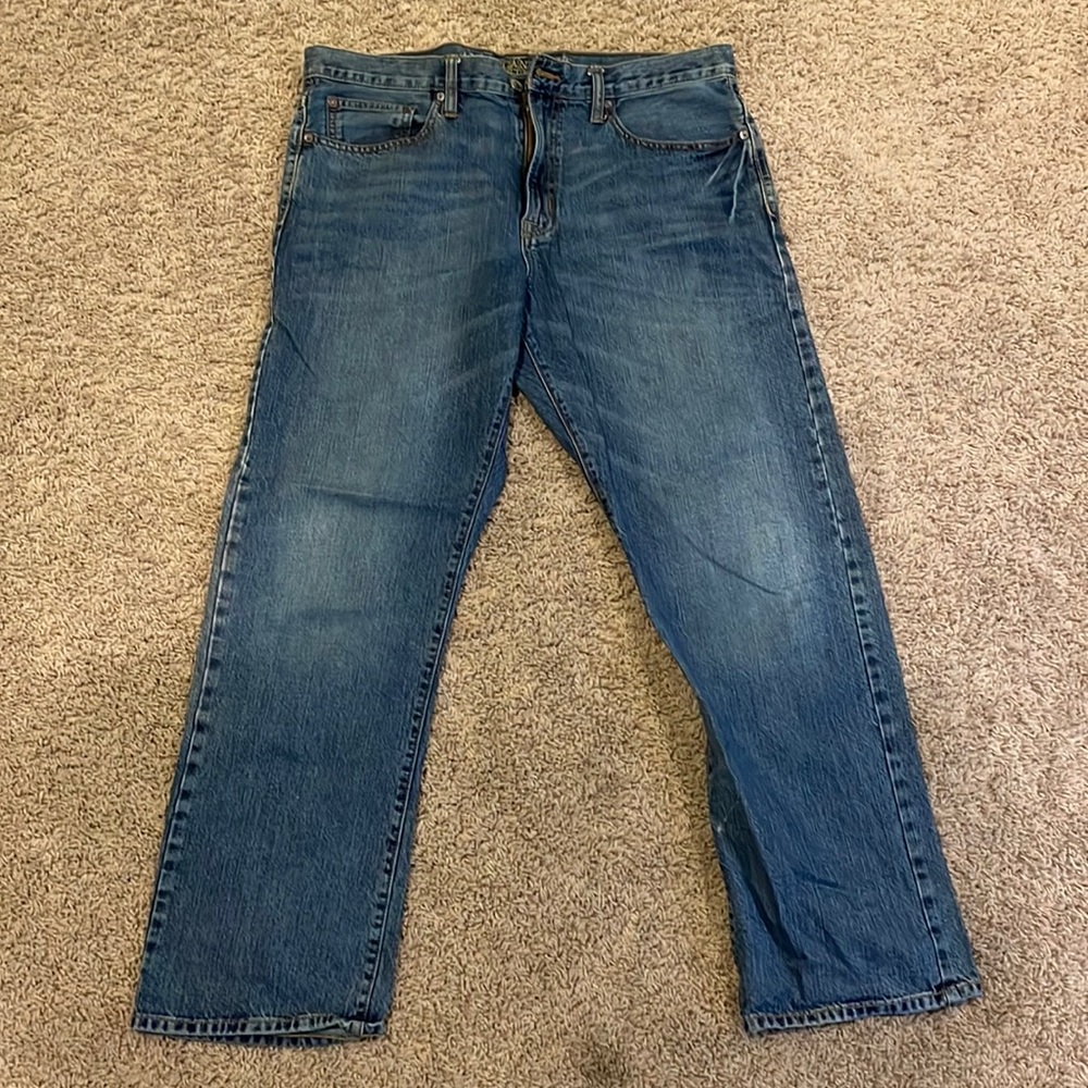 Medium wash jeans. Lightly used